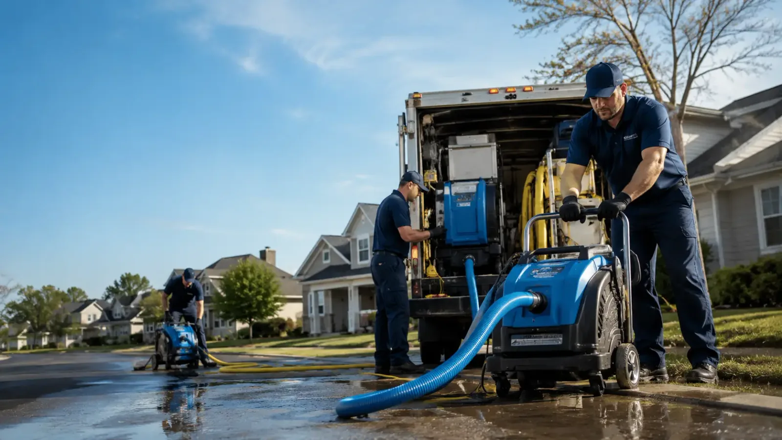 Flood Damage Cleanup in Fort Hill, PA